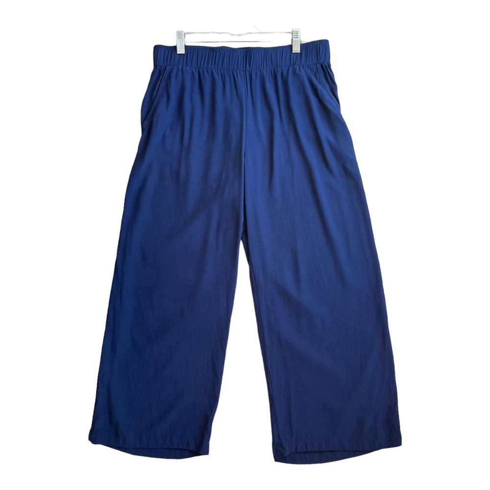 Johnny Was Navy Ankle Pants - Picture 3 of 11